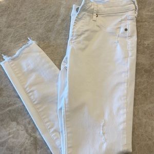Articles of Society White Distressed Jeans